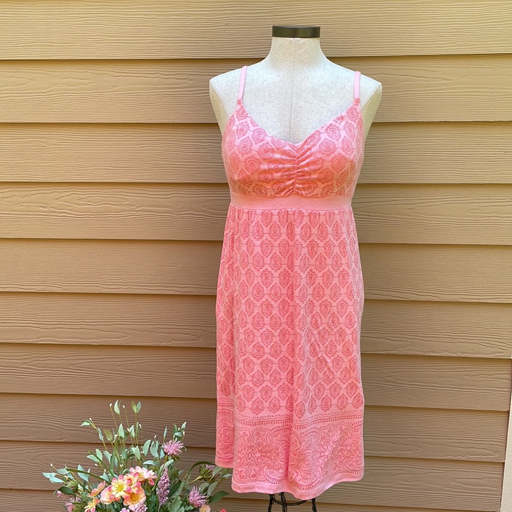Dakini Women’s Small Pink Print Sundress